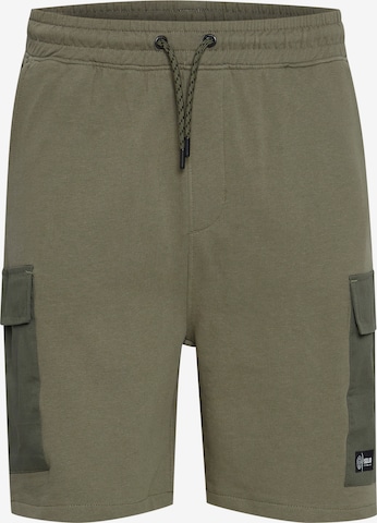 !Solid Regular Pants 'Barett' in Green: front