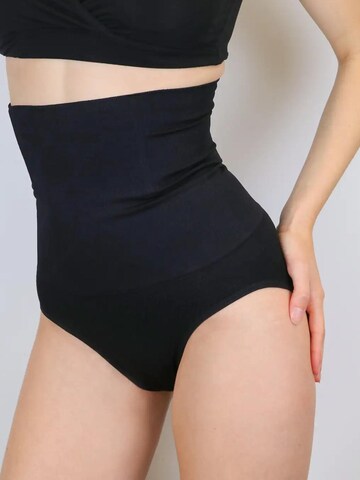 MYLILY Shapinghose 'Bauchstützerin - Shapewear' in Schwarz: Vorderseite