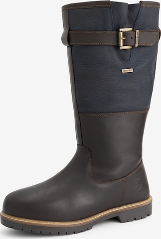 Boots 'Grimdalen' Travelin en bleu : devant