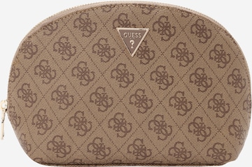 GUESS Kosmetiktasche 'ZAMIRA' in Beige: Vorderseite