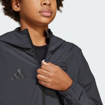 Veste de sport 'Arsenal Tiro 25 Competition Vis Tech Travel' ADIDAS PERFORMANCE en gris