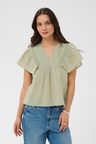 Kaffe - Blusa 'KAKarli' em verde: frente