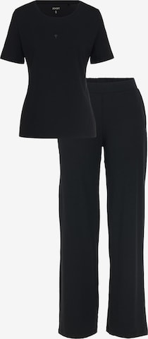 JOOP! Pajama 'Cosy' in Black: front