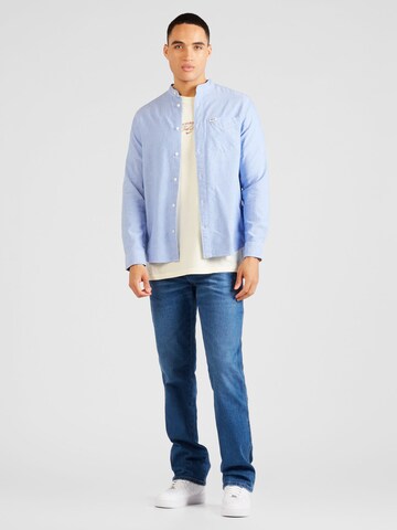 WRANGLER Regular Fit Skjorte i blå
