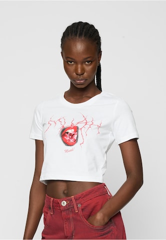 Mister Tee Shirt in White: front