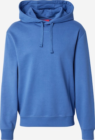Sweat-shirt 'Dapo' HUGO en bleu : devant