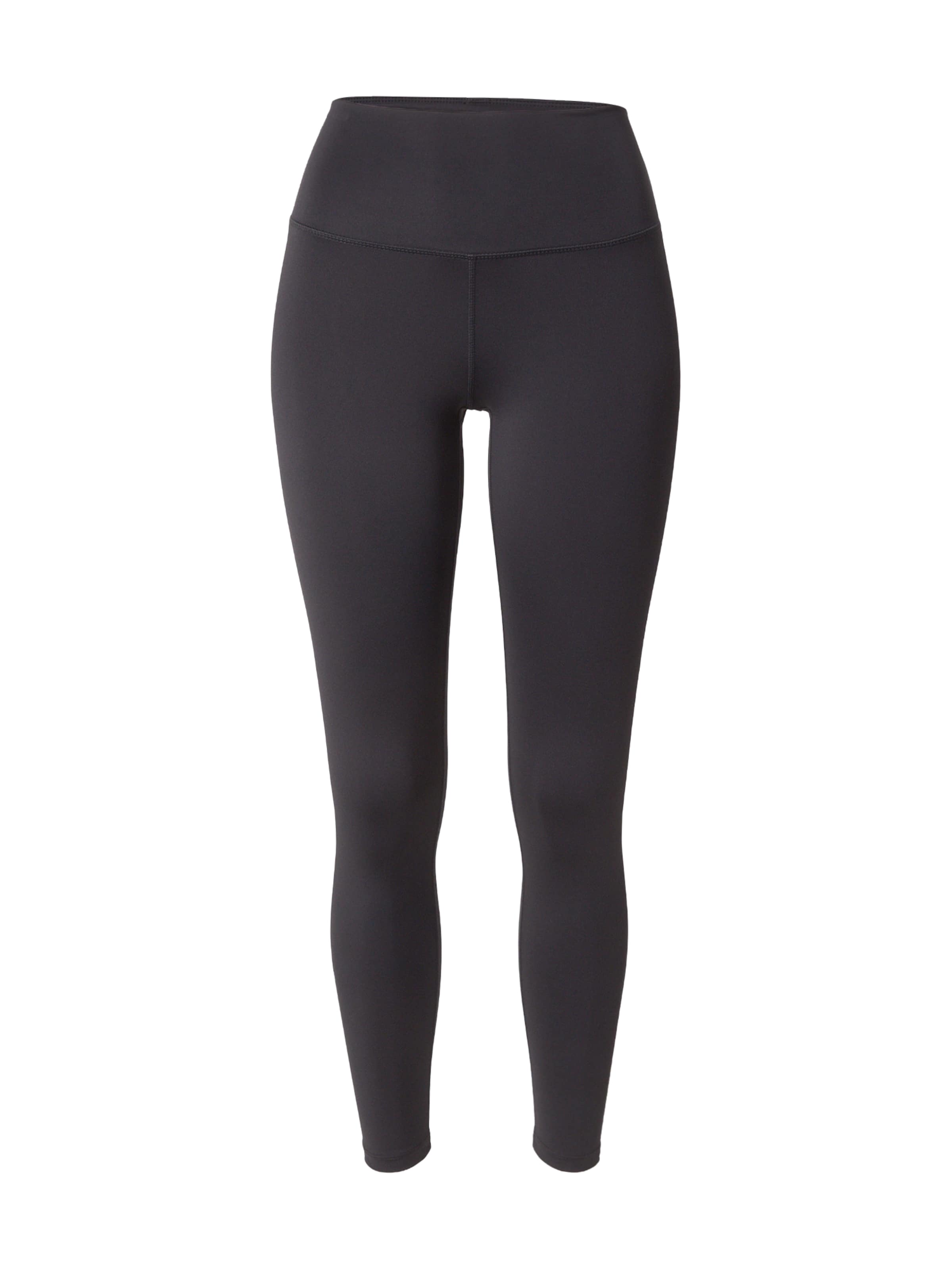 4F Skinny Sporthose in Schwarz: Vorderseite