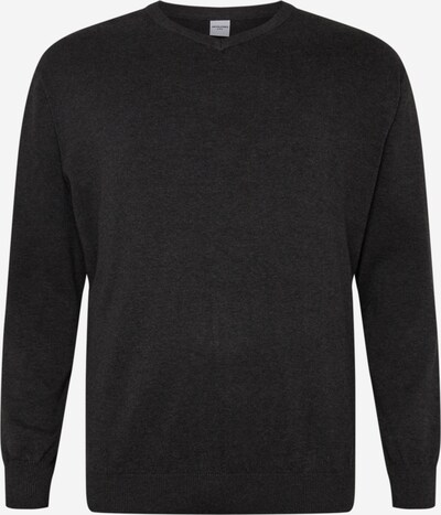 Jack & Jones Plus Sweter 'JJEBASIC' w kolorze ciemnoszarym, Podgląd produktu