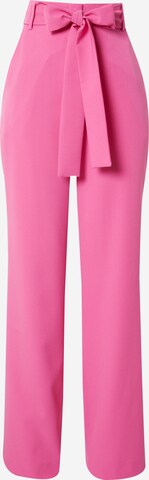 Ibana Wide leg Broek 'Pike' in Roze: voorkant