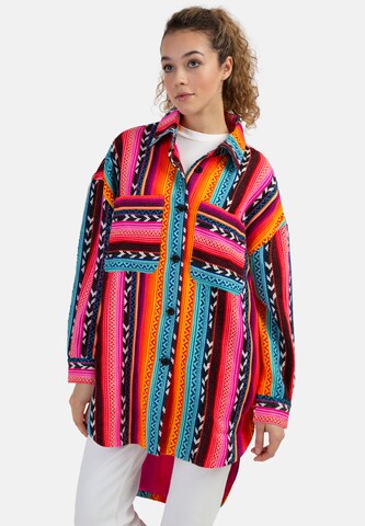 MYMO - Chaqueta de entretiempo en Mezcla de colores: frente