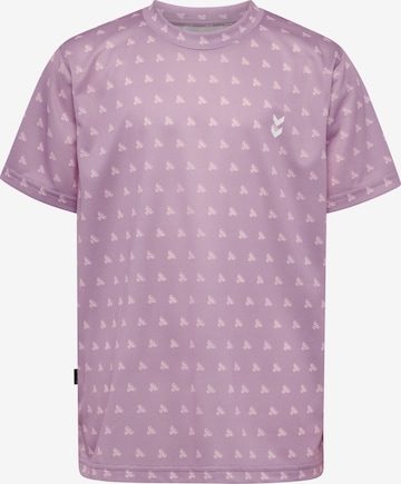 Hummel T-Shirt in Lila: Vorderseite