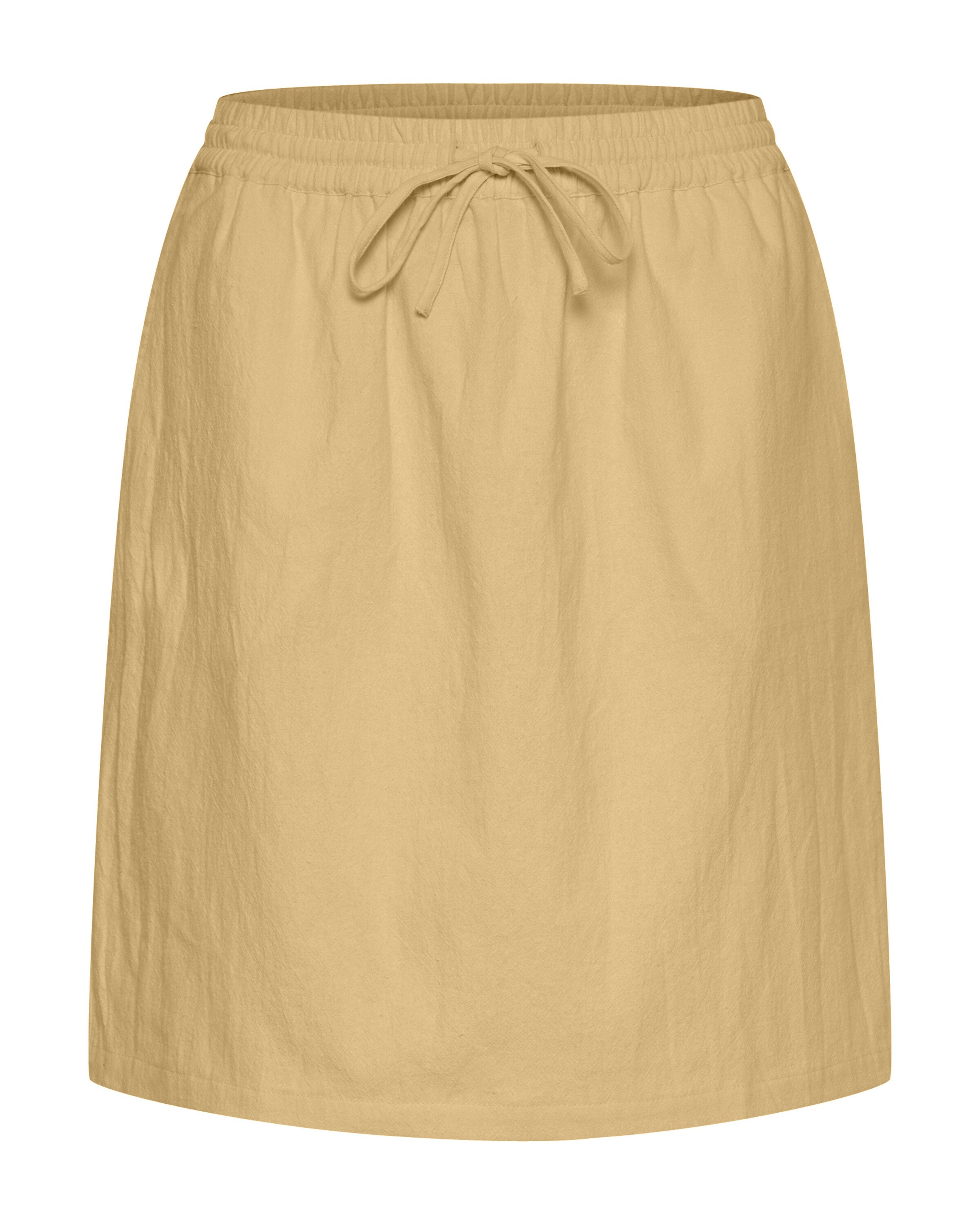 SAINT TROPEZ Rock 'Zalinda' in Beige: Vorderseite