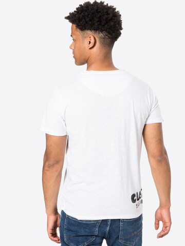 Key Largo Shirt 'MOTOR CITY' in White