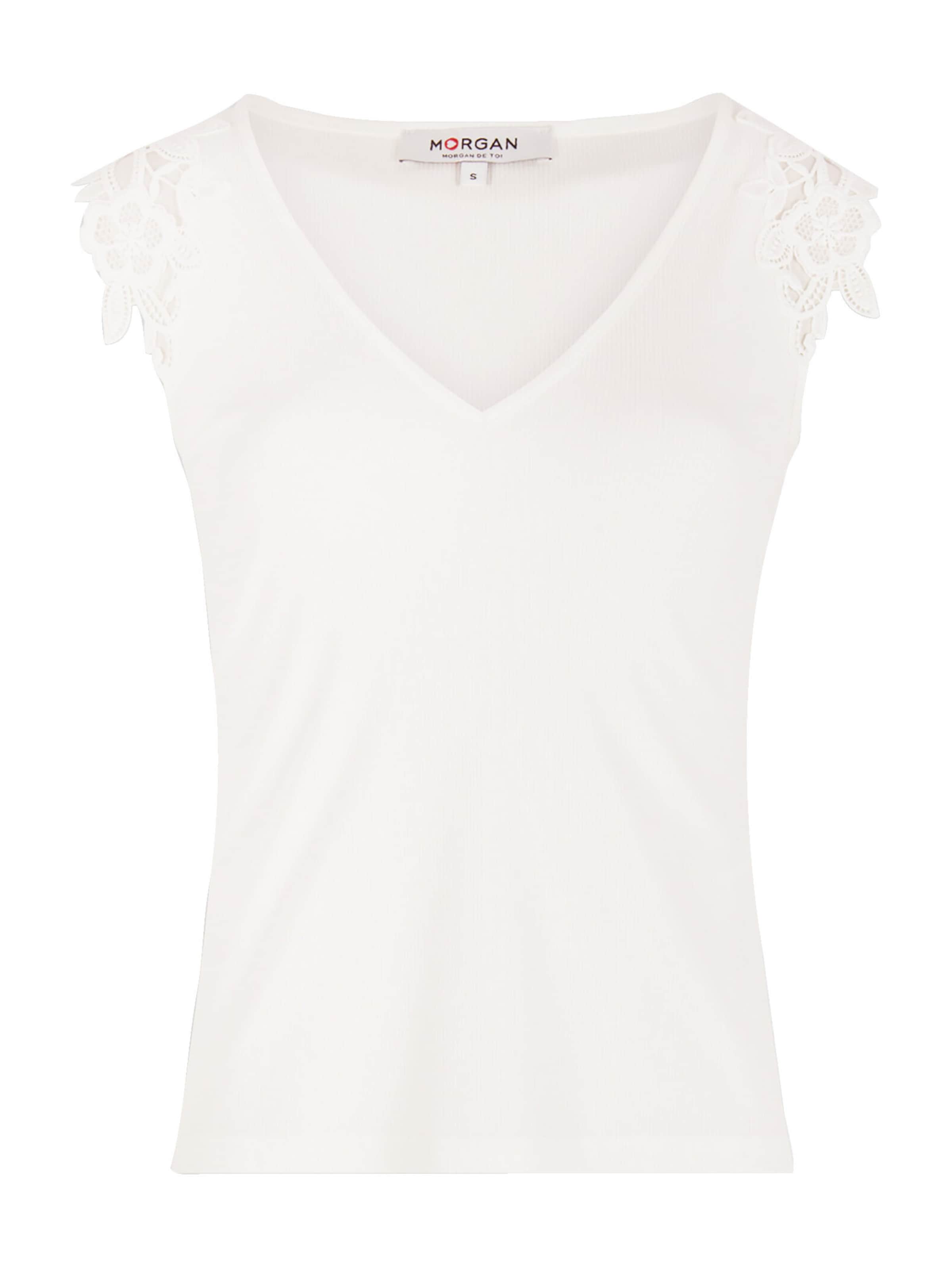 Morgan Top in White: front