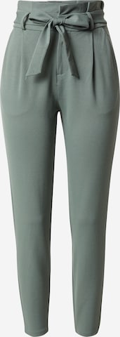 VERO MODA Pleat-Front Pants in Green: front