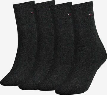 Chaussettes TOMMY HILFIGER en gris : devant