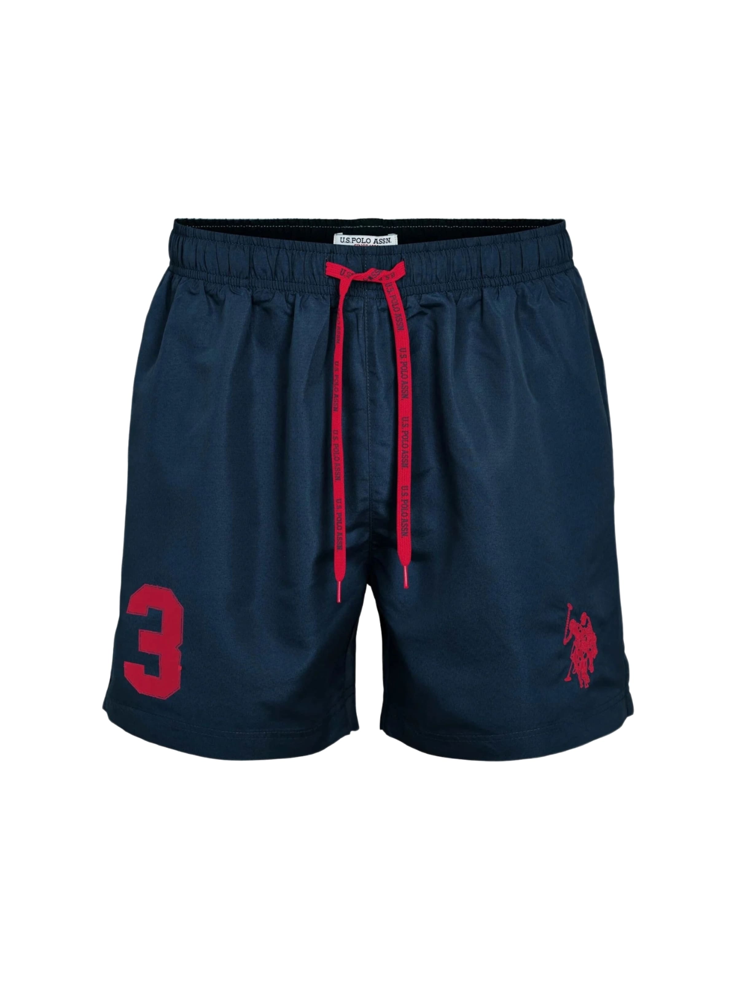 U.S. POLO ASSN. Badeshorts 'UMALEXANDER' i blå: forside