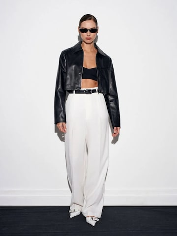 Wide Leg Pantalon Dilvin en blanc