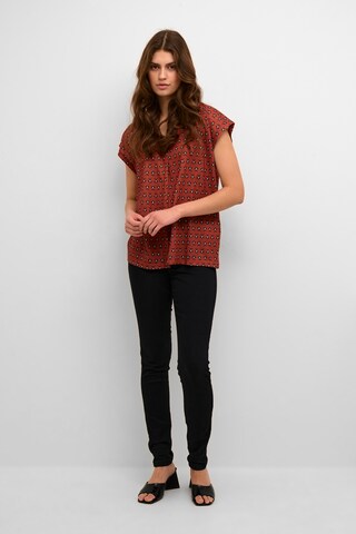 Kaffe Shirt 'Edna' in Red