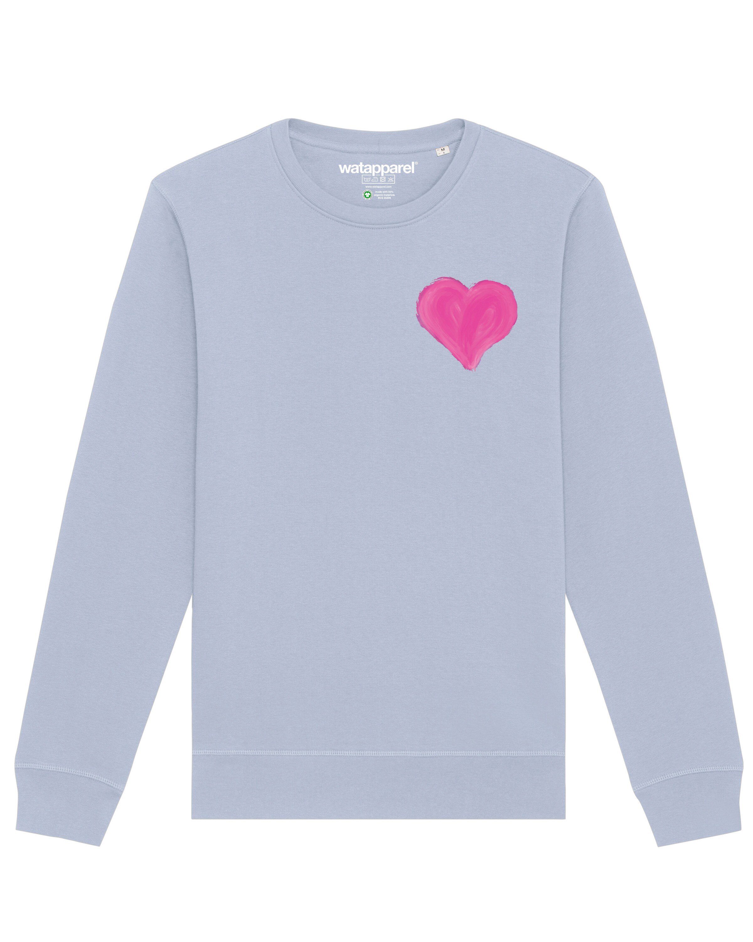 Watapparel Sweatshirt in Blau: Vorderseite