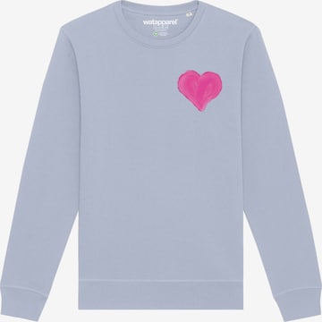 Watapparel Sweatshirt in Blauw: voorkant