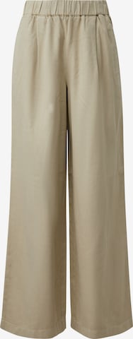 smėlio s.Oliver Laisvas Klostuotos kelnės: priekis