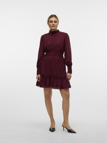 VERO MODA Jurk 'VMBirdie' in Rood