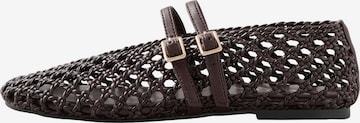 Ballerina con cinturino di Lipsy in marrone: frontale