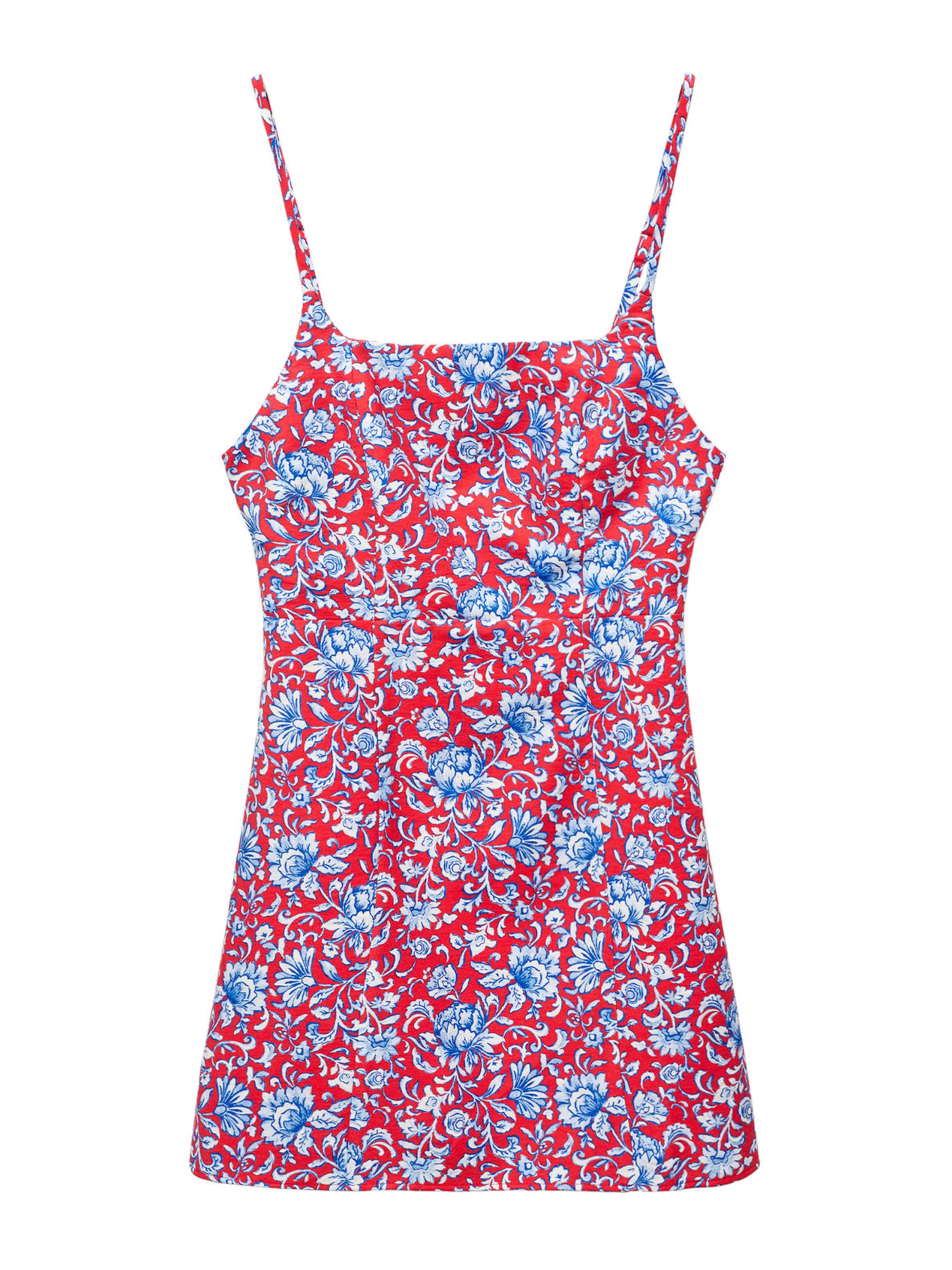 MANGOHaljina za plažu 'Concha' - crvena boja: prednji dio