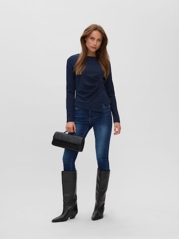 VERO MODA Shirt 'AWSage' in Blauw
