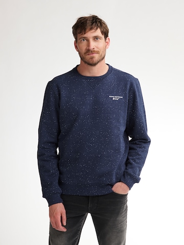 Petrol Industries Sweatshirt in Blue: front