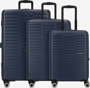American Tourister Kofferset 'Sunset Hills' in Blau: Vorderseite