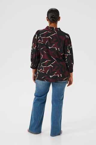 KAFFE CURVE Blouse 'KCmilana' in Black