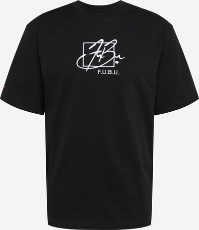 FUBU T-Shirt in schwarz / weiß, Produktansicht