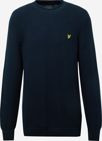 Lyle & Scott Pulover | modra barva: sprednja stran