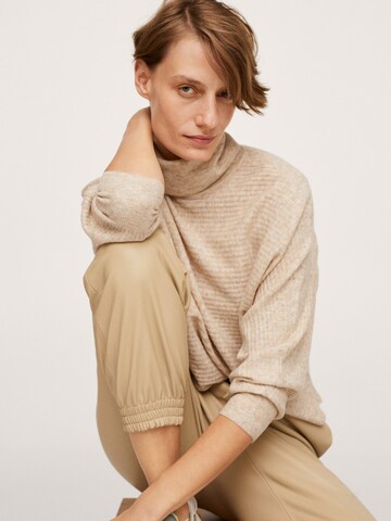 MANGO Pullover 'CARAVAN' in Beige