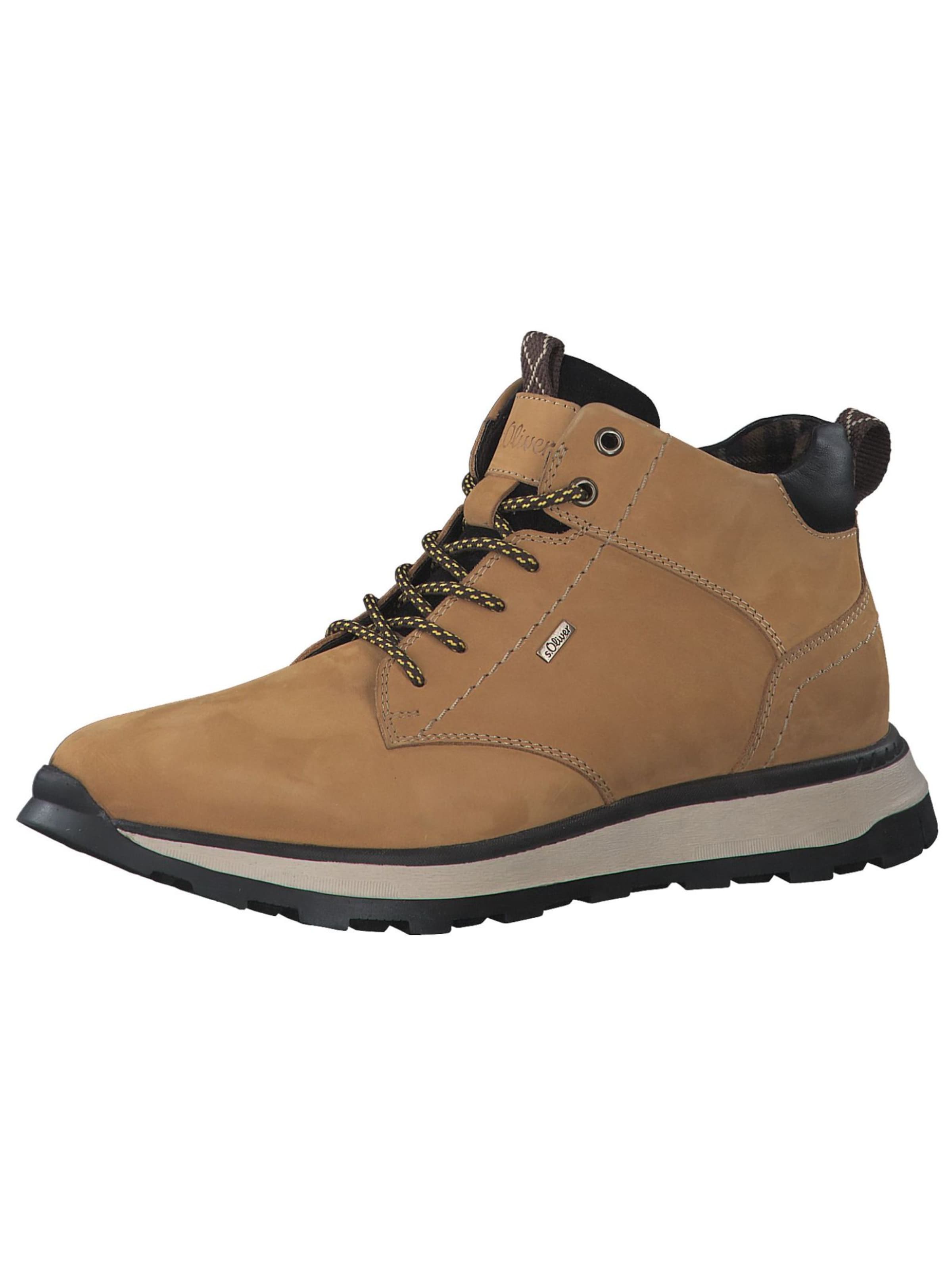 s.Oliver Lace-up boots in Brown: front