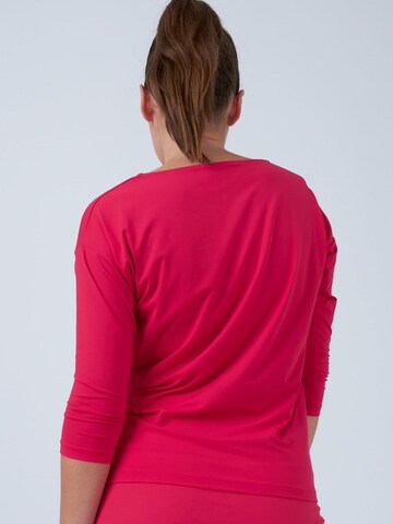 SPORTKIND Funktionsshirt '3/4 Loose Fit'‌‌‌‌‌‌‌‌‌ in Pink