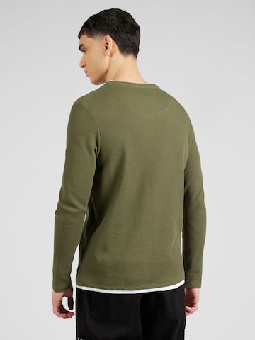 Key Largo Пуловер 'Stefano' в зелено