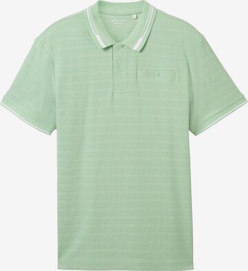 T-Shirt TOM TAILOR en vert : devant