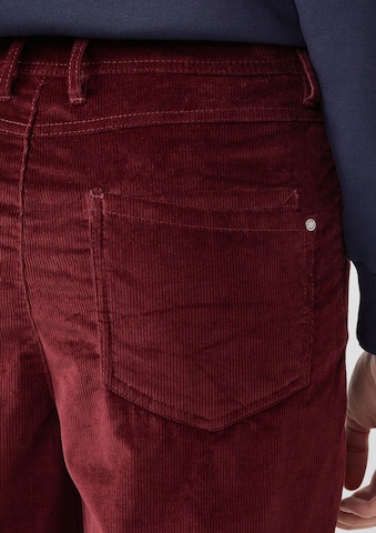 Regular Pantalon s.Oliver en rouge