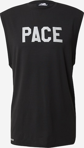 Pacemaker - Camiseta funcional en negro: frente