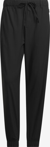 ADIDAS PERFORMANCE Tapered Workout Pants 'Ultimate36' in Black: front