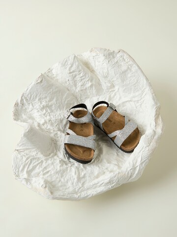 Sandales 'NMFFIONA' NAME IT en argent