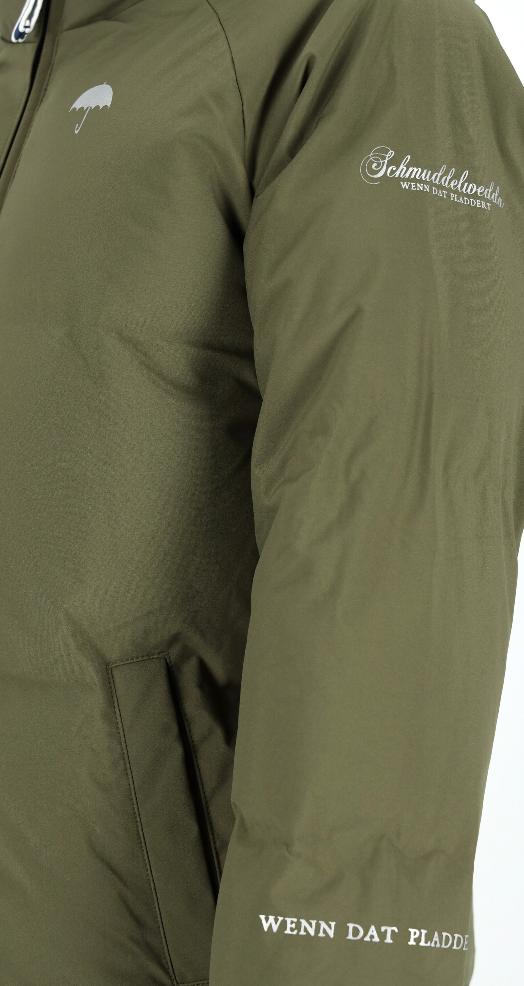 Schmuddelwedda Mantel in Groen