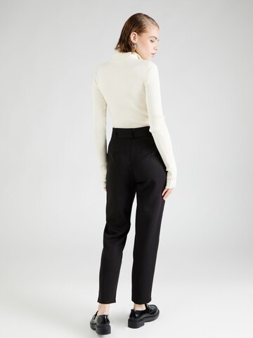 Dorothy Perkins Slimfit Bandplooibroek in Zwart