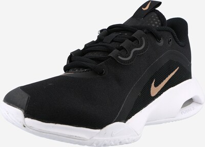 NIKE Sporta apavi 'Court Air Max', krāsa - gaiši bēšs / melns, Preces skats