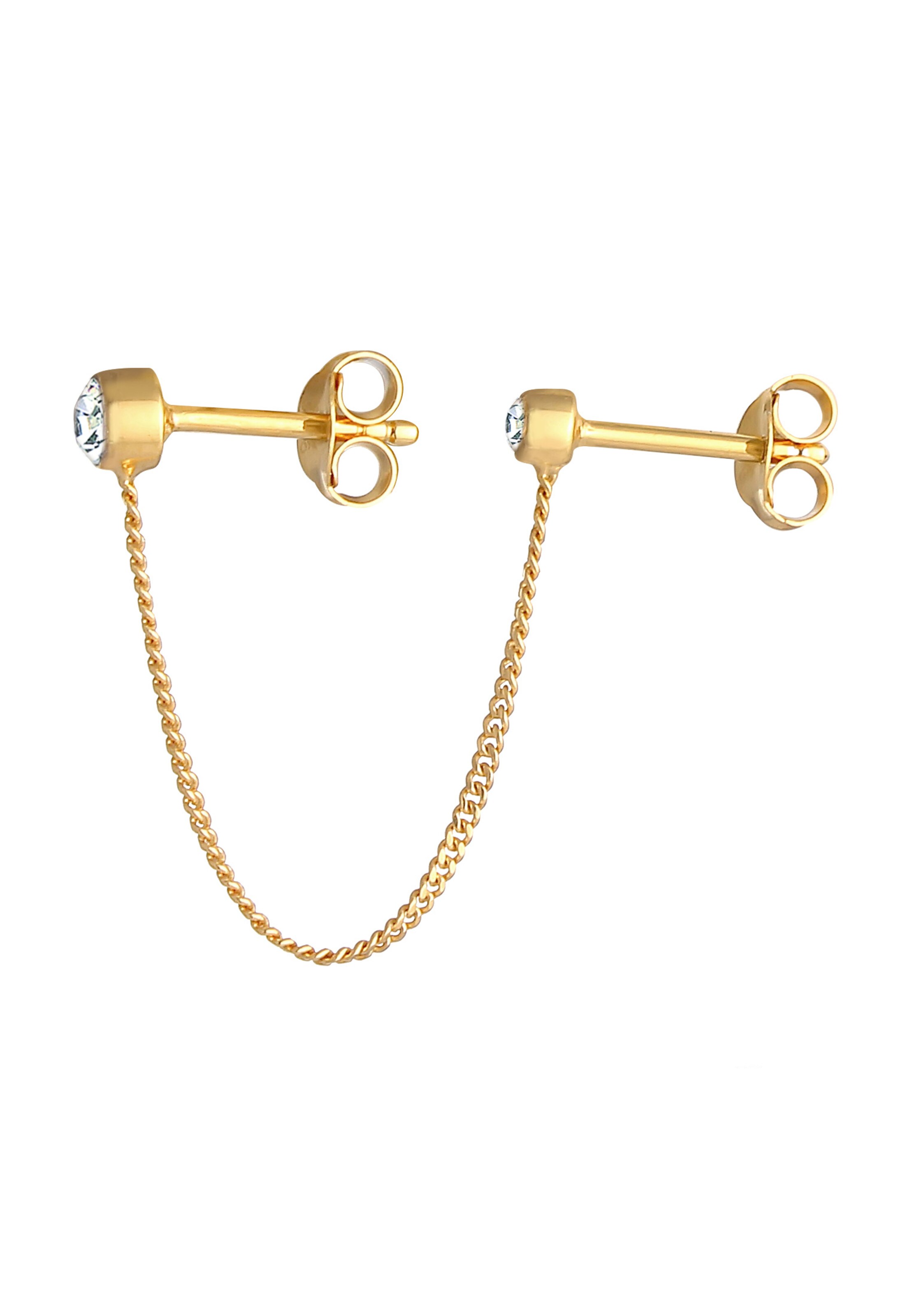 ELLI Ohrringe Kristall Ohrhänger in Gold