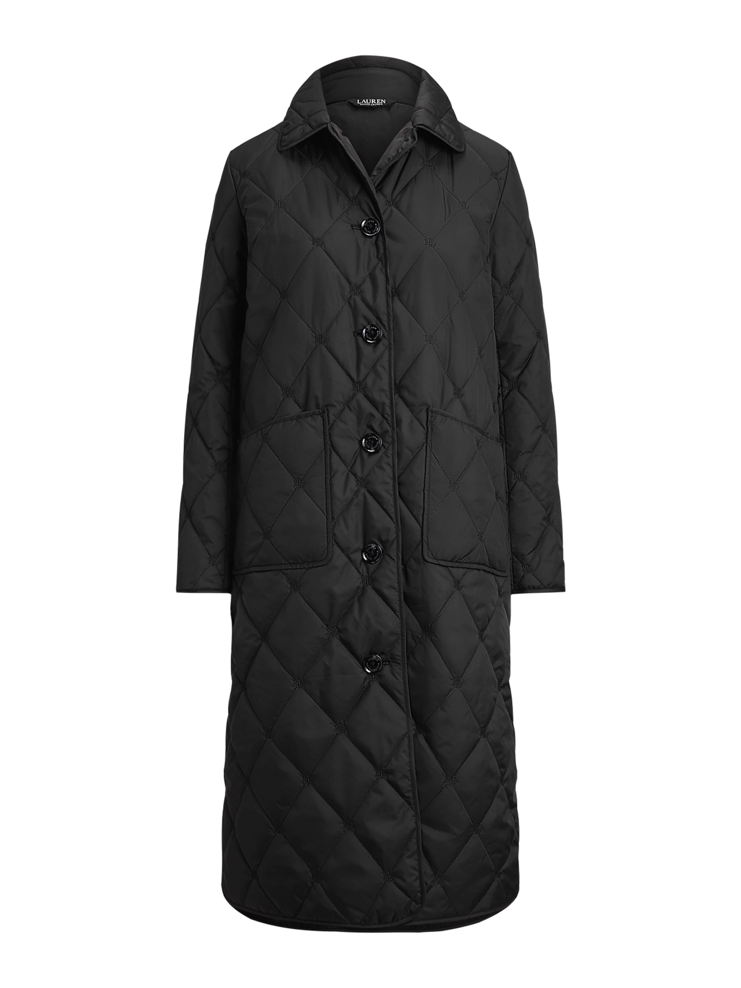 Lauren Ralph Lauren Kevad-sügismantel, värv must: eest vaates