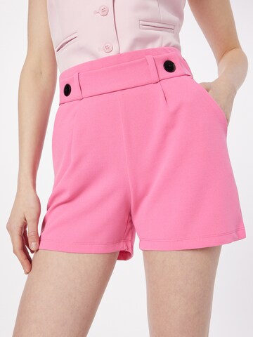 JDY Regular Pleat-Front Pants 'GEGGO' in Pink